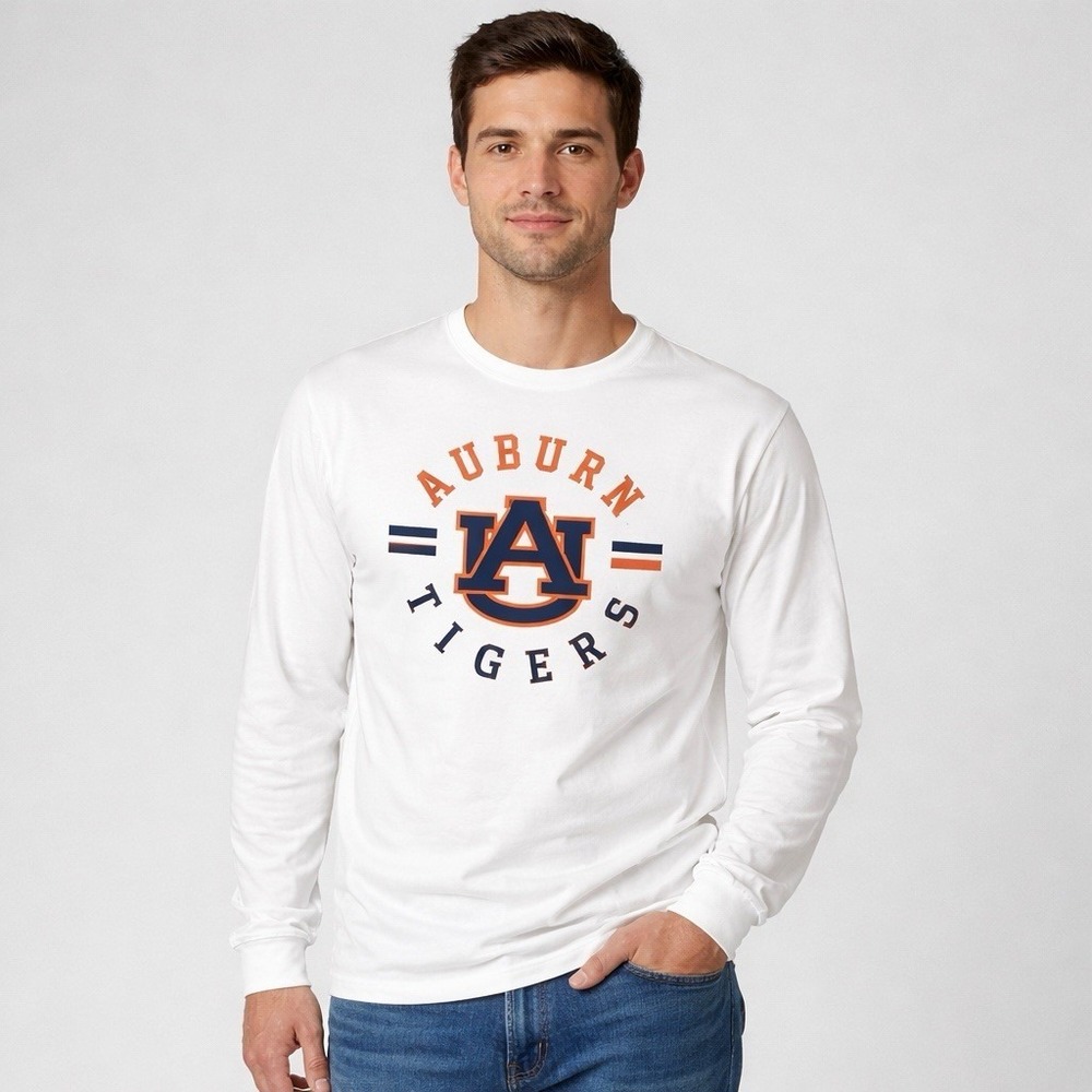 NWT Auburn Tigers L  NCAA College Core Casual Fan Gear Football Sporty Casual‎